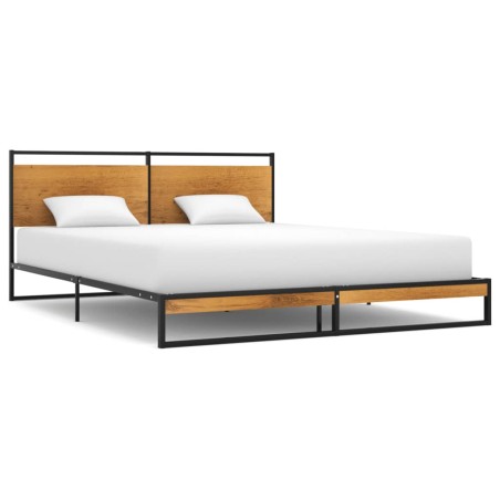 vidaXL Bettgestell Metall 160x200 cm 