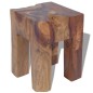 vidaXL Hocker Massivholz Teak vidaXL Hocker Massivholz Teak