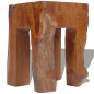 vidaXL Hocker Massivholz Teak vidaXL Hocker Massivholz Teak