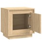 vidaXL Nachttisch Sonoma-Eiche 44x35x45 cm Holzwerkstoff vidaXL Nachttisch Sonoma-Eiche 44x35x45 cm Holzwerkstoff