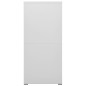 vidaXL Aktenschrank Hellgrau 46x62x133 cm Stahl vidaXL Aktenschrank Hellgrau 46x62x133 cm Stahl