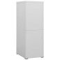 vidaXL Aktenschrank Hellgrau 46x62x133 cm Stahl vidaXL Aktenschrank Hellgrau 46x62x133 cm Stahl