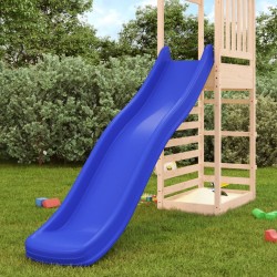 vidaXL Kinderrutsche Blau 222x42x20 cm Polypropylen