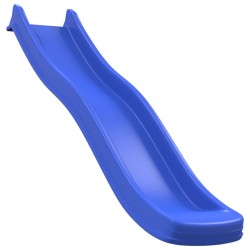 vidaXL Kinderrutsche Blau 222x42x20 cm Polypropylen