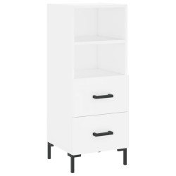 vidaXL Sideboard Weiß 34,5x34x90 cm Holzwerkstoff