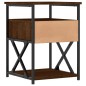 vidaXL Nachttisch Braun Eichen-Optik 40x42x55 cm Holzwerkstoff vidaXL Nachttisch Braun Eichen-Optik 40x42x55 cm Holzwerkstoff