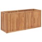 vidaXL Garten-Hochbeet 150 x 50 x 70 cm Massivholz Teak vidaXL Garten-Hochbeet 150 x 50 x 70 cm Massivholz Teak