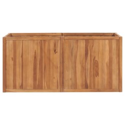 vidaXL Garten-Hochbeet 150 x 50 x 70 cm Massivholz Teak