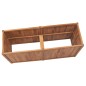vidaXL Garten-Hochbeet 150 x 50 x 70 cm Massivholz Teak vidaXL Garten-Hochbeet 150 x 50 x 70 cm Massivholz Teak