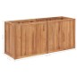 vidaXL Garten-Hochbeet 150 x 50 x 70 cm Massivholz Teak vidaXL Garten-Hochbeet 150 x 50 x 70 cm Massivholz Teak