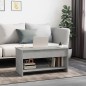 vidaXL Couchtisch Betongrau 102x50x52,5 cm Holzwerkstoff vidaXL Couchtisch Betongrau 102x50x52,5 cm Holzwerkstoff