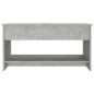 vidaXL Couchtisch Betongrau 102x50x52,5 cm Holzwerkstoff vidaXL Couchtisch Betongrau 102x50x52,5 cm Holzwerkstoff