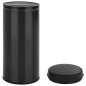 vidaXL Automatischer Sensor-Mülleimer 80 L Kohlenstoffstahl Schwarz vidaXL Automatischer Sensor-Mülleimer 80 L Kohlenstoffstahl Schwarz