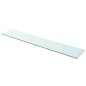 vidaXL Regalboden Glas Transparent 110 cm x 20 cm vidaXL Regalboden Glas Transparent 110 cm x 20 cm