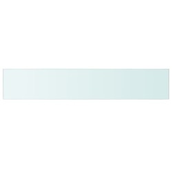vidaXL Regalboden Glas Transparent 110 cm x 20 cm