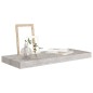 vidaXL Schwebende Wandregale 4 Stk. Betongrau 60x23,5x3,8cm MDF vidaXL Schwebende Wandregale 4 Stk. Betongrau 60x23,5x3,8cm MDF