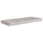 vidaXL Schwebende Wandregale 4 Stk. Betongrau 60x23,5x3,8cm MDF vidaXL Schwebende Wandregale 4 Stk. Betongrau 60x23,5x3,8cm MDF