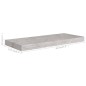 vidaXL Schwebende Wandregale 4 Stk. Betongrau 60x23,5x3,8cm MDF vidaXL Schwebende Wandregale 4 Stk. Betongrau 60x23,5x3,8cm MDF