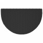 vidaXL Gartentisch Schwarz 80x50x75 cm Poly Rattan vidaXL Gartentisch Schwarz 80x50x75 cm Poly Rattan