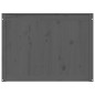 vidaXL Wäschetruhe Grau 88,5x44x66 cm Massivholz Kiefer vidaXL Wäschetruhe Grau 88,5x44x66 cm Massivholz Kiefer