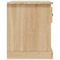 vidaXL Nachttisch Sonoma-Eiche 39x39x47,5 cm Holzwerkstoff vidaXL Nachttisch Sonoma-Eiche 39x39x47,5 cm Holzwerkstoff