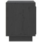 vidaXL Nachttisch Grau 40x30x40 cm Massivholz Kiefer vidaXL Nachttisch Grau 40x30x40 cm Massivholz Kiefer