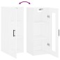 vidaXL Wandschrank Weiß 34,5x34x90 cm vidaXL Wandschrank Weiß 34,5x34x90 cm
