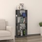 vidaXL Bücherregal/Raumteiler Grau 51x25x132 cm Massivholz Kiefer vidaXL Bücherregal/Raumteiler Grau 51x25x132 cm Massivholz Kiefer