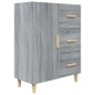 vidaXL Sideboard Grau Sonoma 69,5x34x90 cm Holzwerkstoff vidaXL Sideboard Grau Sonoma 69,5x34x90 cm Holzwerkstoff