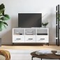 vidaXL TV-Schrank Weiß 102x36x50 cm Holzwerkstoff vidaXL TV-Schrank Weiß 102x36x50 cm Holzwerkstoff