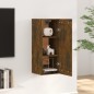 vidaXL Wandschrank Räuchereiche 35x34x90 cm Holzwerkstoff vidaXL Wandschrank Räuchereiche 35x34x90 cm Holzwerkstoff