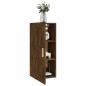 vidaXL Wandschrank Räuchereiche 35x34x90 cm Holzwerkstoff vidaXL Wandschrank Räuchereiche 35x34x90 cm Holzwerkstoff
