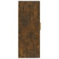 vidaXL Wandschrank Räuchereiche 35x34x90 cm Holzwerkstoff vidaXL Wandschrank Räuchereiche 35x34x90 cm Holzwerkstoff