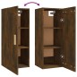 vidaXL Wandschrank Räuchereiche 35x34x90 cm Holzwerkstoff vidaXL Wandschrank Räuchereiche 35x34x90 cm Holzwerkstoff