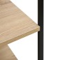 vidaXL Mikrowellenregal Schwarz Eiche 60x39,6x123 cm Holzwerkstoff vidaXL Mikrowellenregal Schwarz Eiche 60x39,6x123 cm Holzwerkstoff