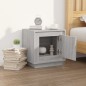 vidaXL Nachttisch Grau Sonoma 44x35x45 cm Holzwerkstoff vidaXL Nachttisch Grau Sonoma 44x35x45 cm Holzwerkstoff
