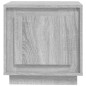 vidaXL Nachttisch Grau Sonoma 44x35x45 cm Holzwerkstoff vidaXL Nachttisch Grau Sonoma 44x35x45 cm Holzwerkstoff