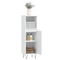 vidaXL Badschrank Weiß 30x30x100 cm Holzwerkstoff vidaXL Badschrank Weiß 30x30x100 cm Holzwerkstoff