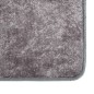 vidaXL Teppich Waschbar 80x150 cm Grau Rutschfest vidaXL Teppich Waschbar 80x150 cm Grau Rutschfest