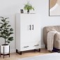 vidaXL Highboard Weiß 69,5x31x115 cm Holzwerkstoff vidaXL Highboard Weiß 69,5x31x115 cm Holzwerkstoff