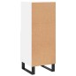 vidaXL Sideboard Weiß 34,5x34x90 cm Holzwerkstoff vidaXL Sideboard Weiß 34,5x34x90 cm Holzwerkstoff