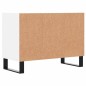 vidaXL TV-Schrank Weiß 69,5x30x50 cm Holzwerkstoff vidaXL TV-Schrank Weiß 69,5x30x50 cm Holzwerkstoff