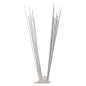 vidaXL 20-tlg. Taubenabwehr Spikes-Set Edelstahl 10 m 2-reihig vidaXL 20-tlg. Taubenabwehr Spikes-Set Edelstahl 10 m 2-reihig