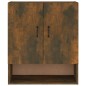vidaXL Wandschrank Räuchereiche 60x31x70 cm Holzwerkstoff vidaXL Wandschrank Räuchereiche 60x31x70 cm Holzwerkstoff