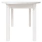 vidaXL Couchtisch Weiß 110x55x45 cm Massivholz Kiefer vidaXL Couchtisch Weiß 110x55x45 cm Massivholz Kiefer