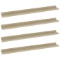 vidaXL Wandregale 4 Stk. Sonoma-Eiche 80x9x3 cm vidaXL Wandregale 4 Stk. Sonoma-Eiche 80x9x3 cm