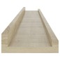 vidaXL Wandregale 4 Stk. Sonoma-Eiche 80x9x3 cm vidaXL Wandregale 4 Stk. Sonoma-Eiche 80x9x3 cm