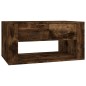vidaXL Couchtisch Räuchereiche 80x50x40 cm Holzwerkstoff vidaXL Couchtisch Räuchereiche 80x50x40 cm Holzwerkstoff