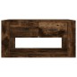 vidaXL Couchtisch Räuchereiche 80x50x40 cm Holzwerkstoff vidaXL Couchtisch Räuchereiche 80x50x40 cm Holzwerkstoff