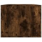 vidaXL Couchtisch Räuchereiche 80x50x40 cm Holzwerkstoff vidaXL Couchtisch Räuchereiche 80x50x40 cm Holzwerkstoff